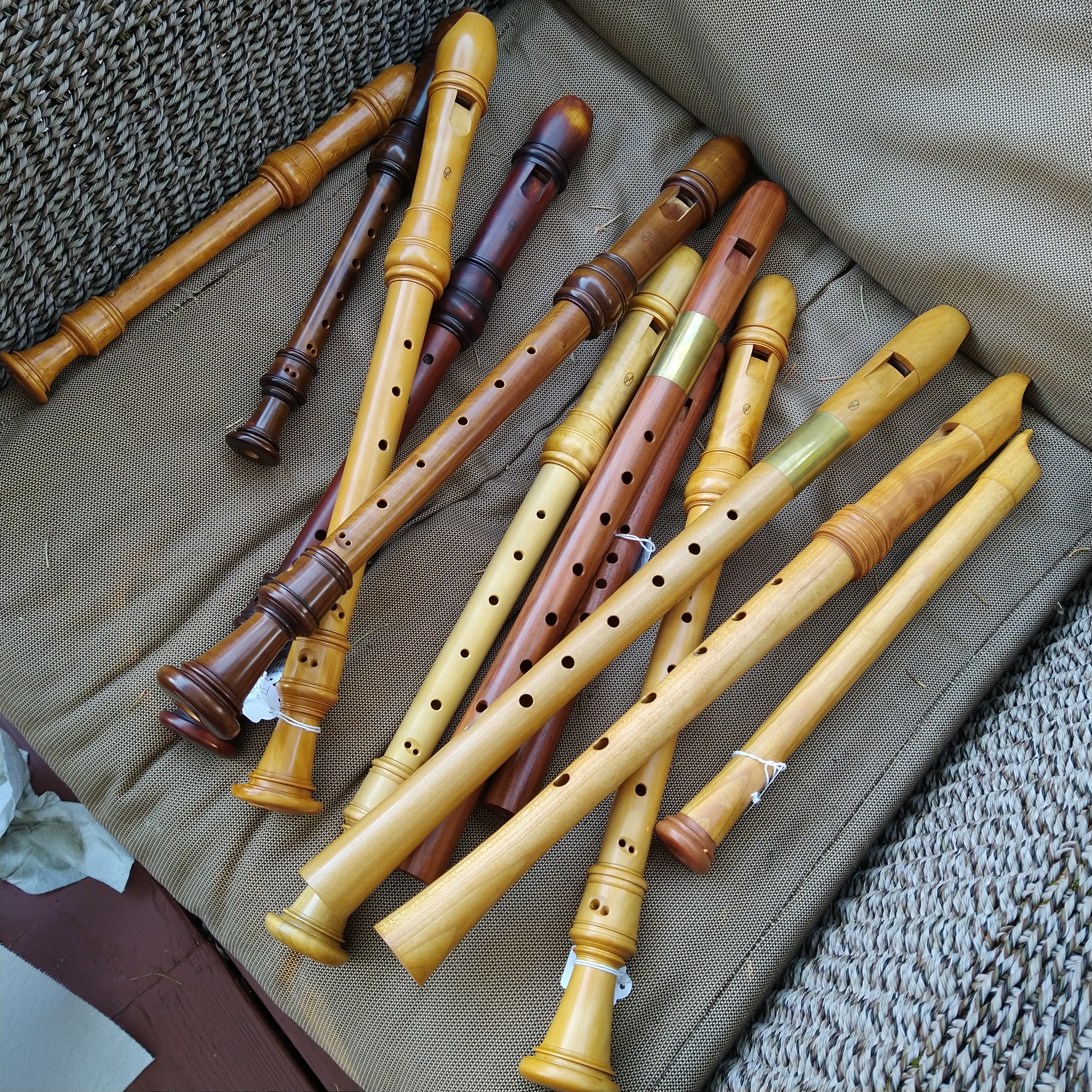 Hand-made recorders